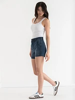 Goddess Fit Jean Shorts