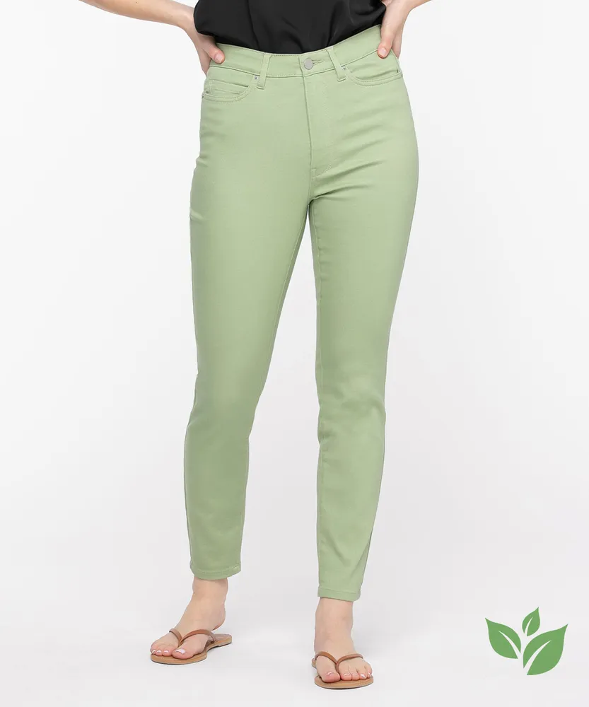 Eco-Friendly Rolled Skinny Leg Jean