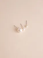 Trio Pearl-Stud Earrings Pack