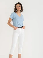 Relaxed V-Neck Tee