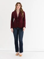 Classic Velvet Blazer