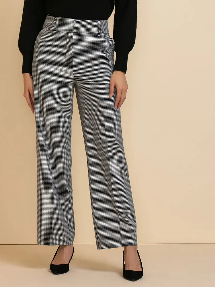 Vaughn Trouser Patterned Luxe Tailored