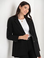 Bristol Mid Length Blazer Luxe Ponte