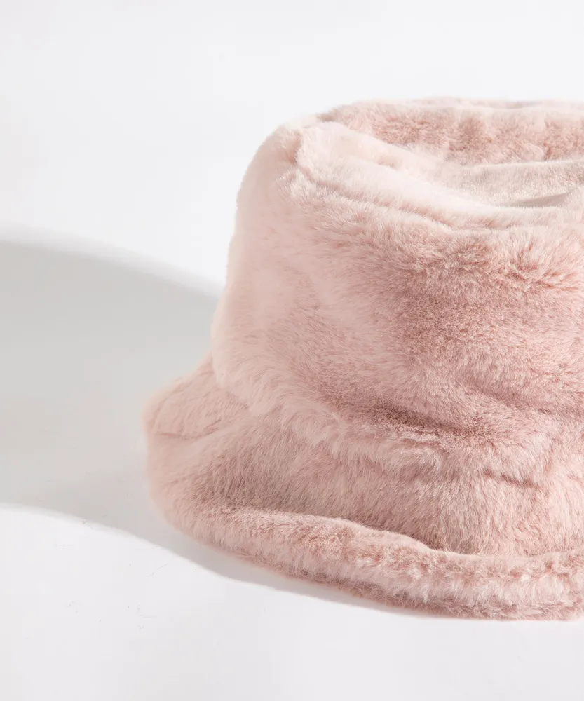 Faux Fur Bucket Hat