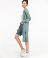 Slub Knit Duster Cardigan