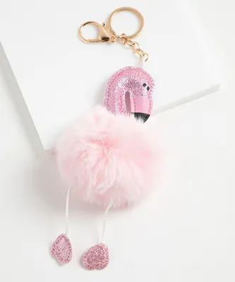 Flamingo Keychain