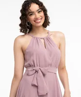 Braided Halter Dress