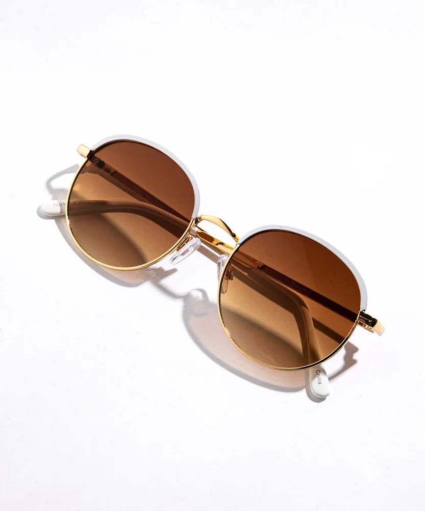 Circular Aviator Sunglasses