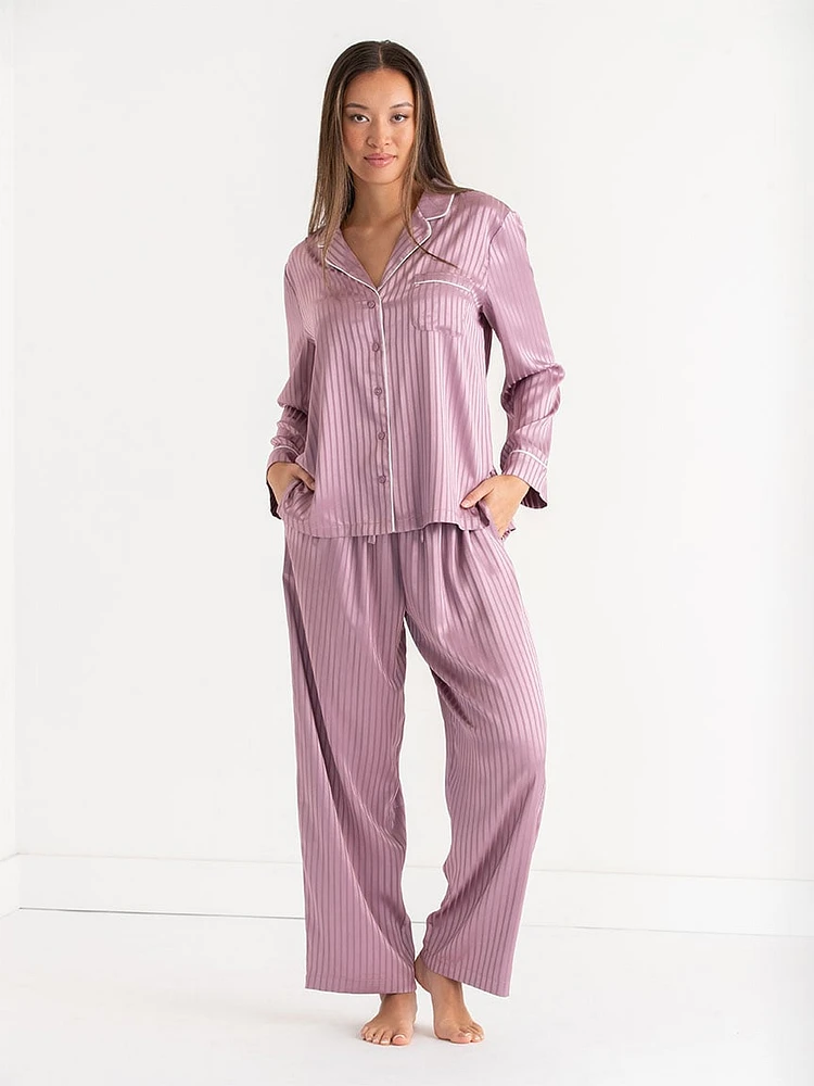 Classic Satin Pajama Set