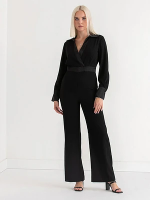 Crepette Wide Leg Jumpsuit