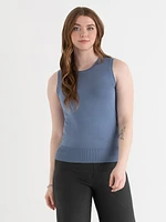 Sleeveless Layering Sweater Tank