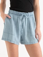 Tencel Drawstring Short