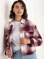 Zia Wool Blend Cropped Jacket