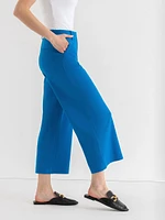 Weslee Wide-Crop Pant Iconic Crepe