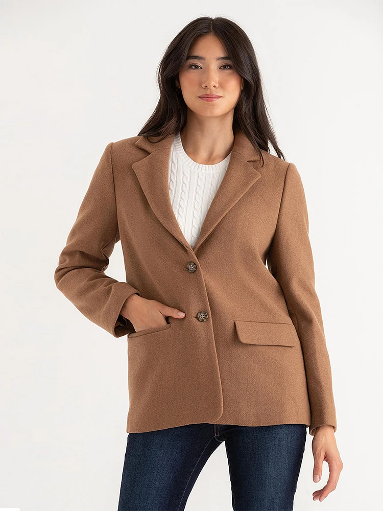 Blake Wool Blazer Coat