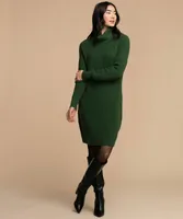 Cowl Neck Sweater Dress