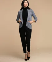 Terry Shawl Collar Cover-Up