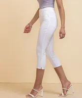 Skinny Capri Pant Microtwill