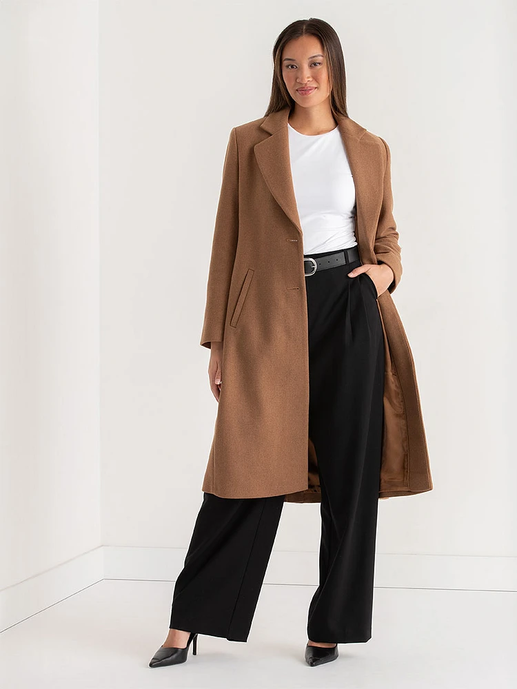 Kennedy Long Wool Coat