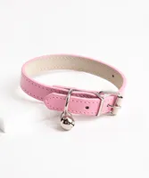 Silver Bell Pet Collar