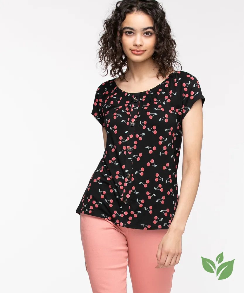 EcoVero™ On/Off Shoulder Top