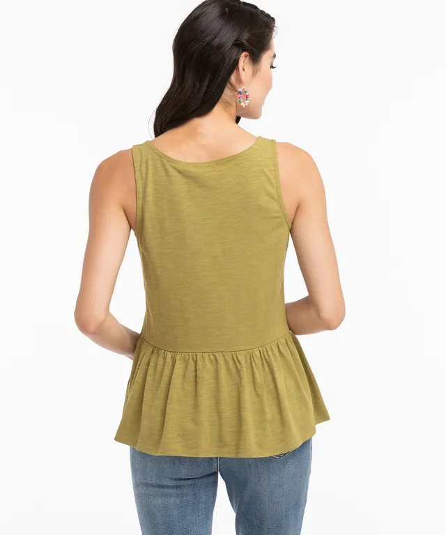 RICKI'S Peplum Tank Top