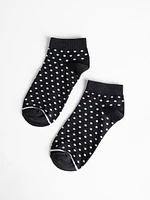 Polka Dot Ankle Socks