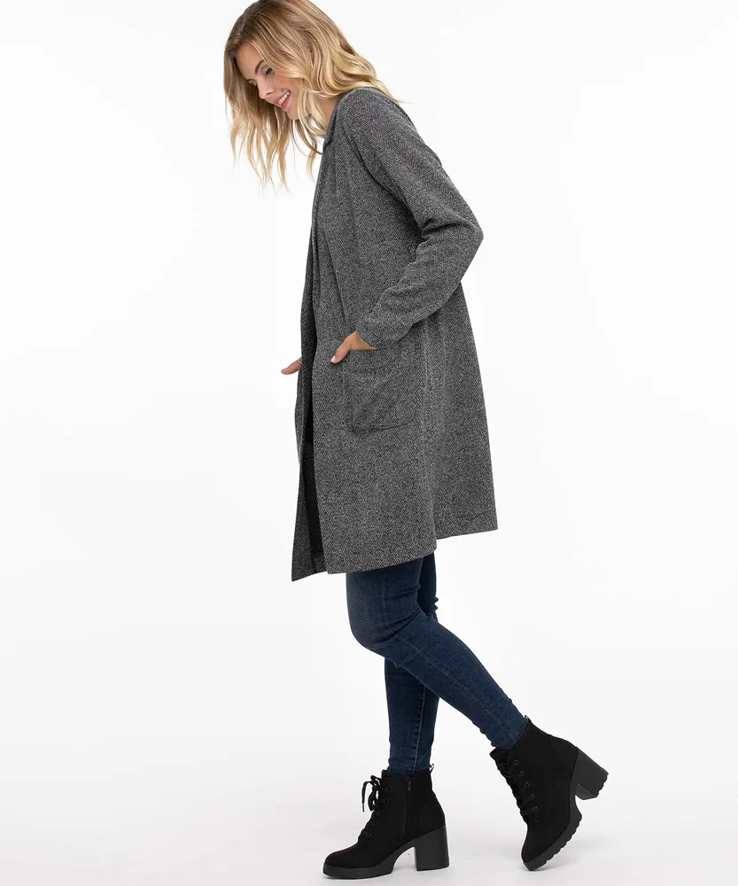 Herringbone Topper Coat