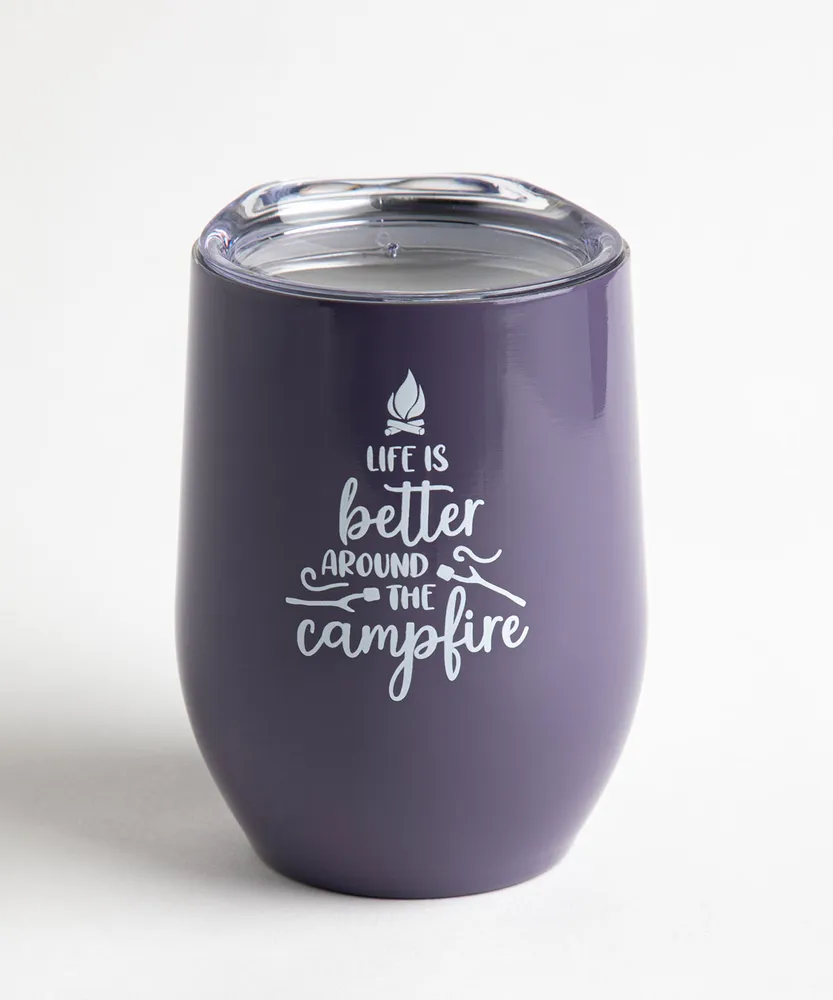 Graphic Insulated Wine Tumbler