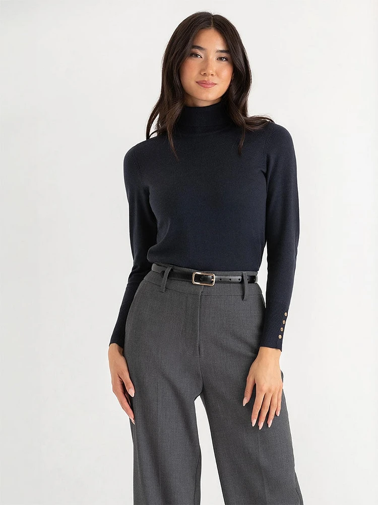 Cashmere Turtleneck Sweater