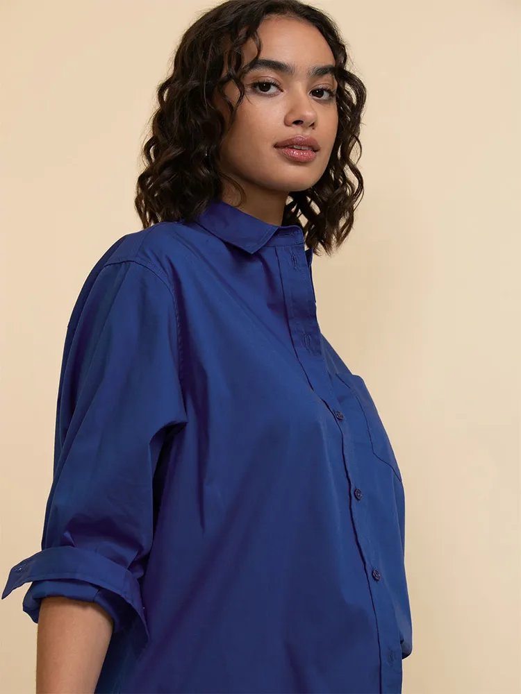 Long Sleeve Relaxed Shirt