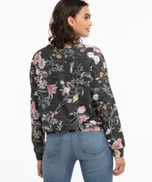 Bubble Hem Hacci Top