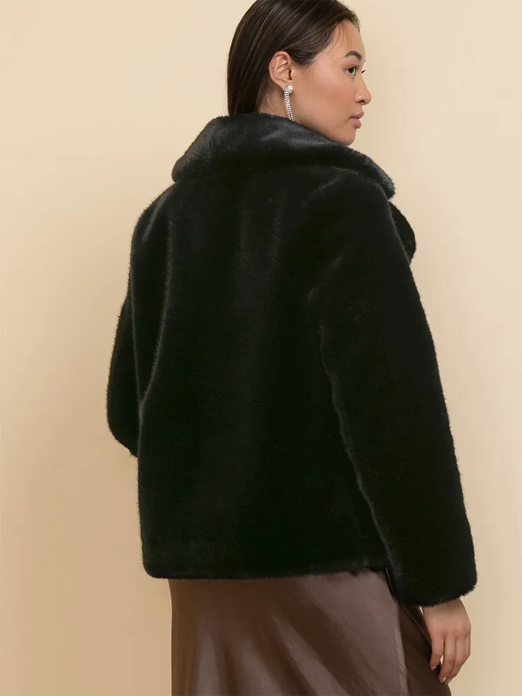 Avery Faux Fur Coat