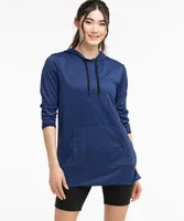 Space Dye Active Tunic Hoodie