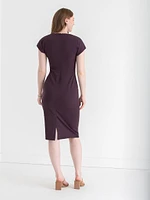 Venus Midi Dress Iconic Crepe