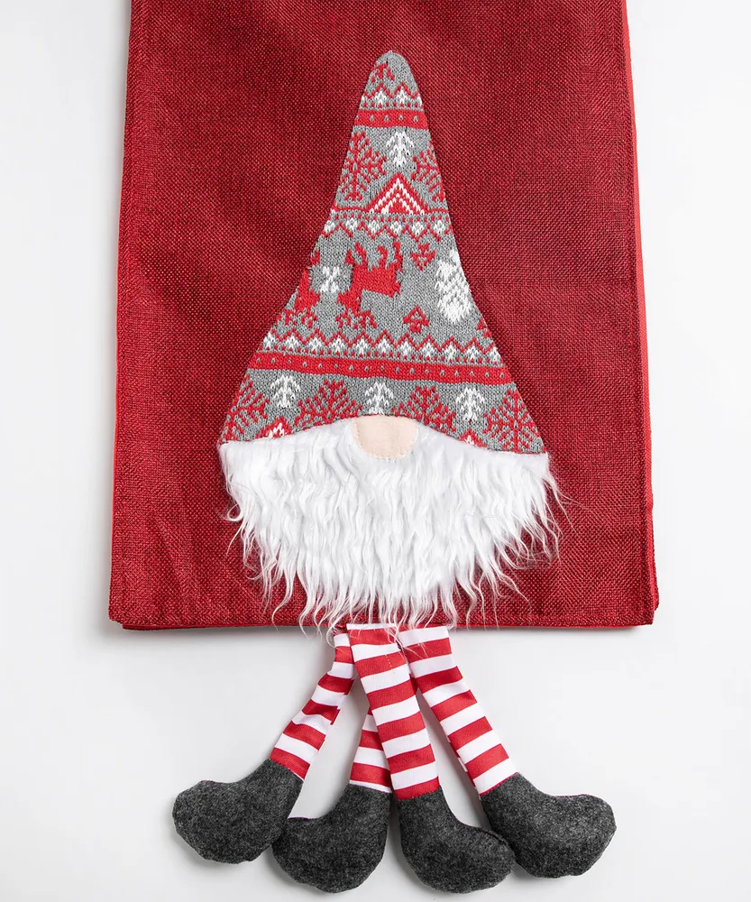 Festive Gnome Table Runner