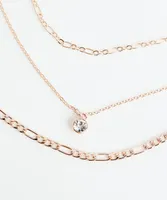 Rose Gold Convertible Necklace