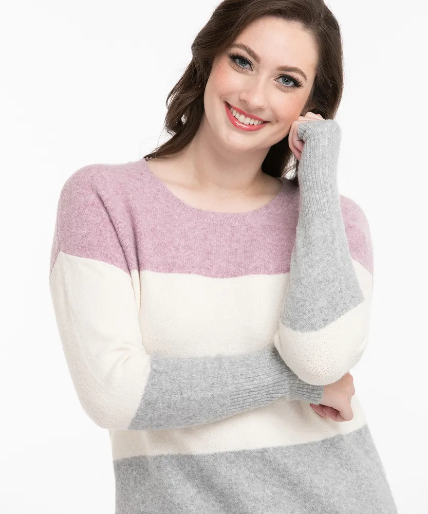 Eco-Friendly Colourblock Sweater