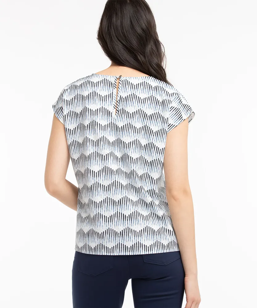 Eco-Friendly Extended Sleeve Blouse