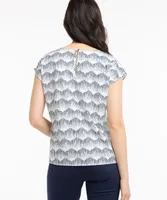 Eco-Friendly Extended Sleeve Blouse