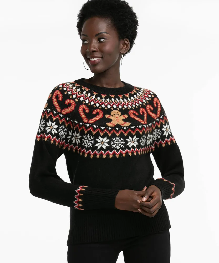 Gingerbread Pullover Sweater