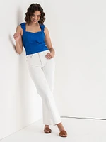 Poplin Tank Blouse