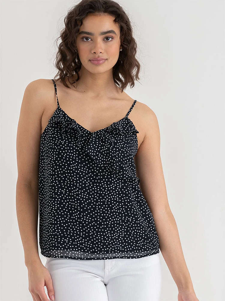 Ruffle Cami Blouse