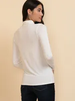 Modal Long Sleeve Turtle Neck