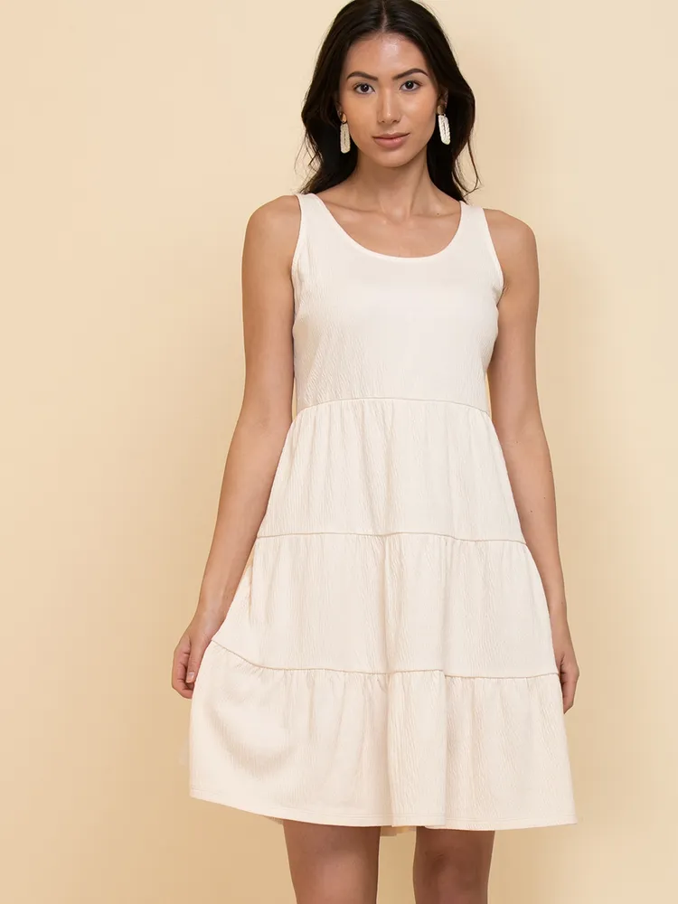 Sleeveless Tiered Dress