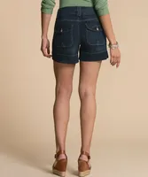 One 5 Double Button Jean Short