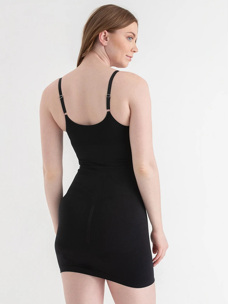 Open Bust Shapewear Slip Dress