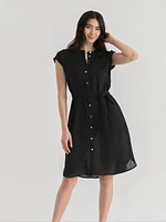 Air Cylinder Henley Dress