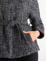 Brynn Wrap Wool Coat