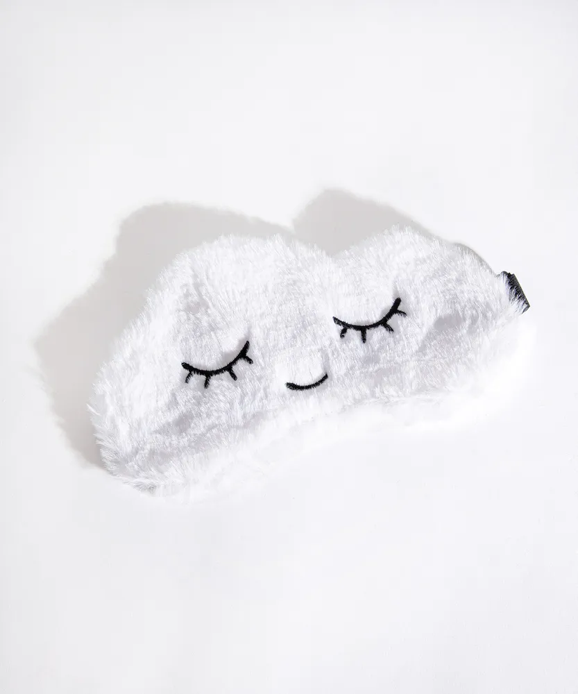 Fuzzy Cloud Sleeping Mask